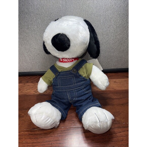 Build-A-Bear Workshop Other - NWT Build A Bear Snoopy Peanuts Stuffed Animal Plush With Outfit And Collar